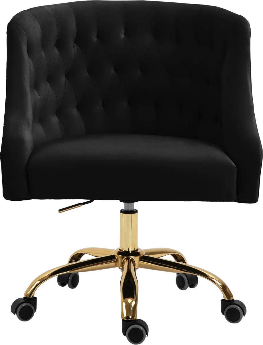 Arden - Office Chair - Black - Fabric