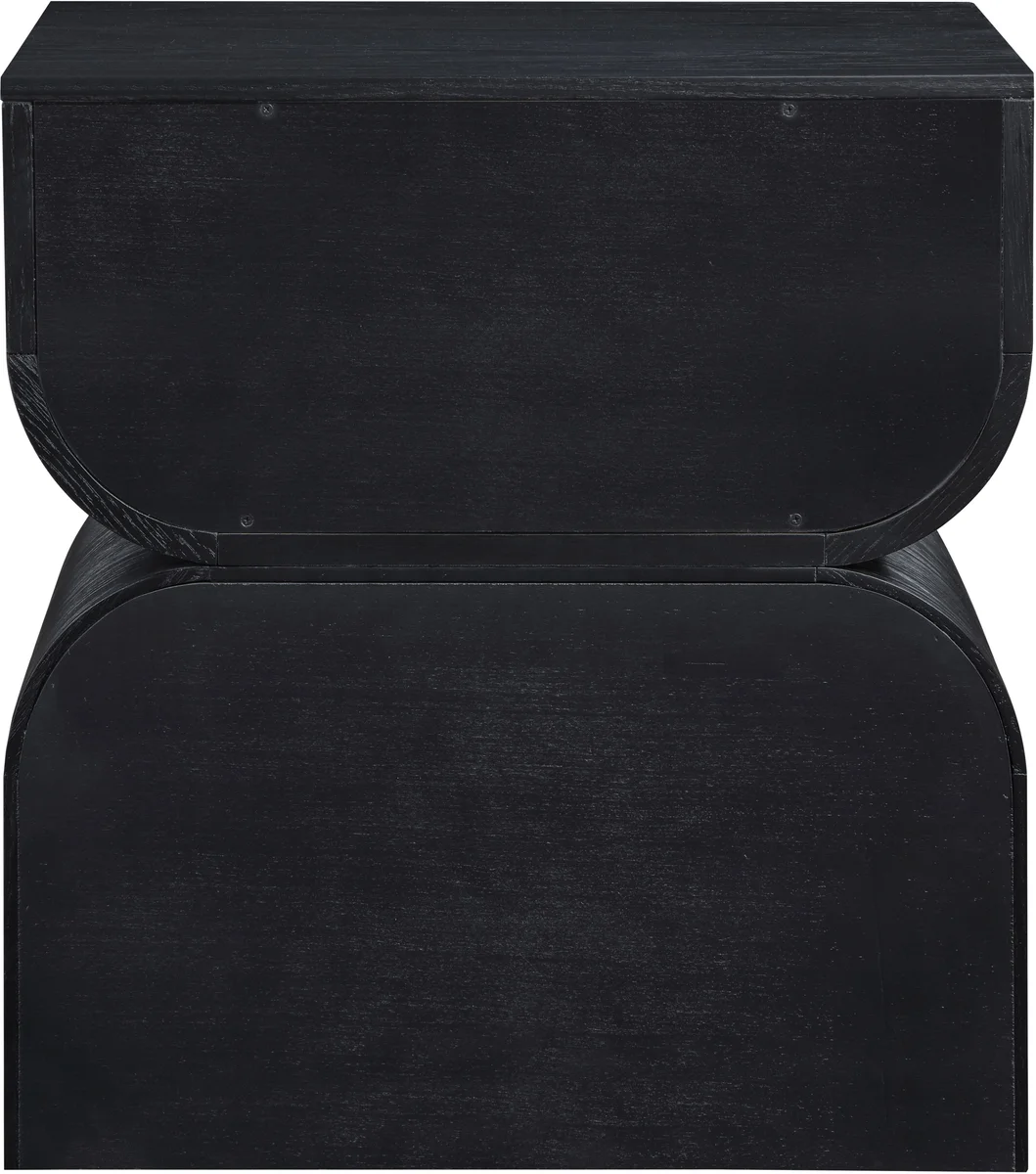 Jace - Night Stand - Black - View 2