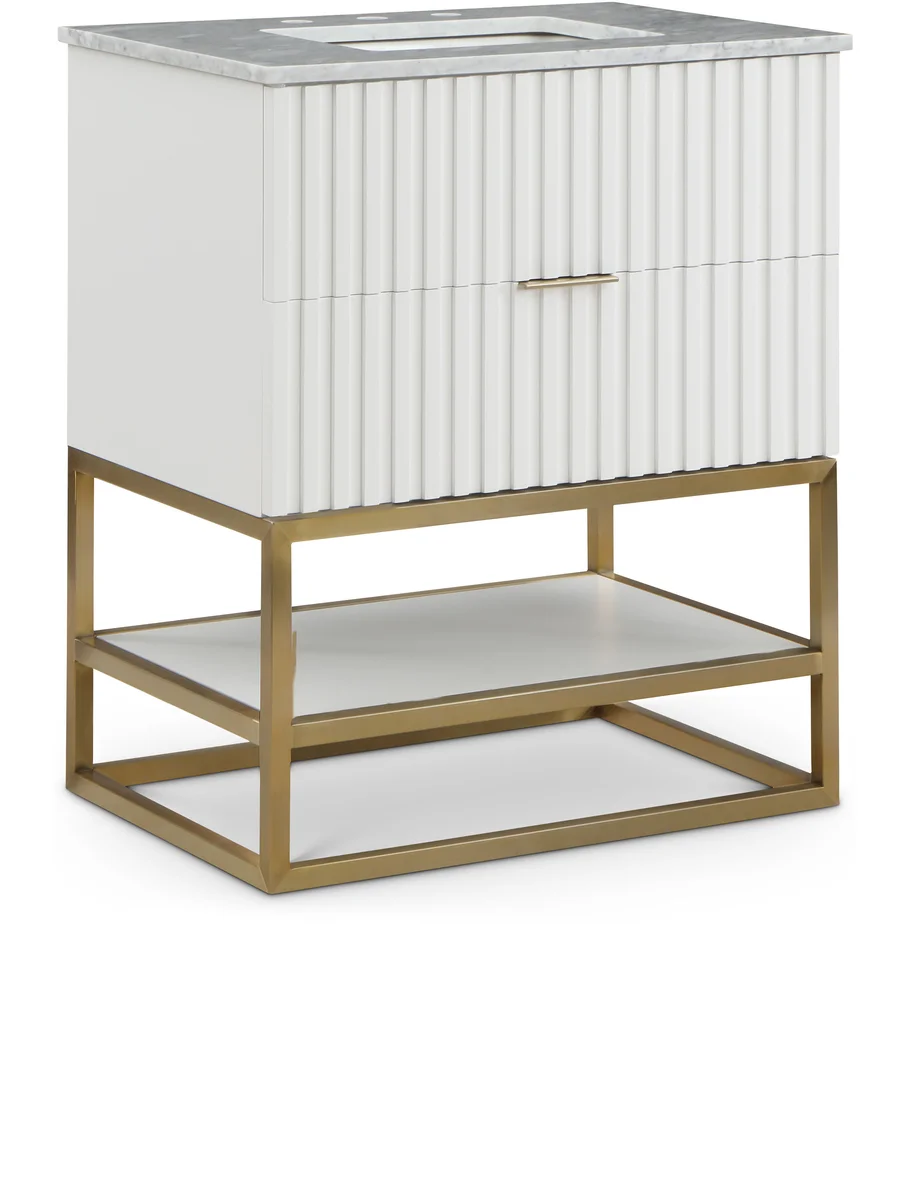 Monad - 30" Bathroom Vanity - White