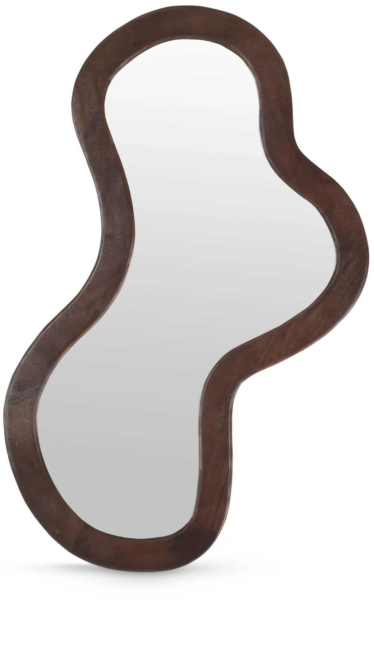 Oblique - 48" Mirror - Wood - Brown