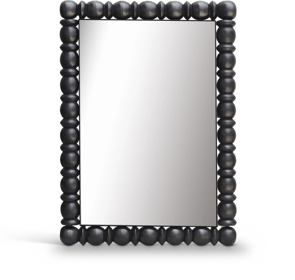 Aubrey - Wood Mirror - Black