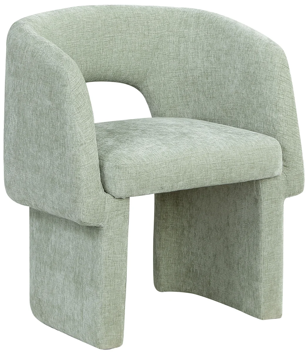 Emmet - Chenille Dining Chair / Accent Chair - Mint