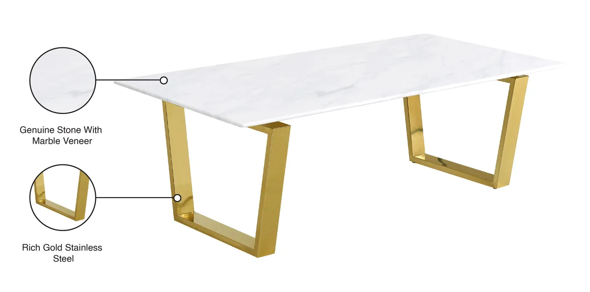 Cameron - Coffee Table - Gold