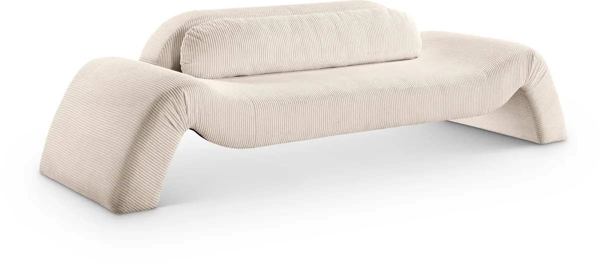 Austin - Corduroy Sofa - Beige