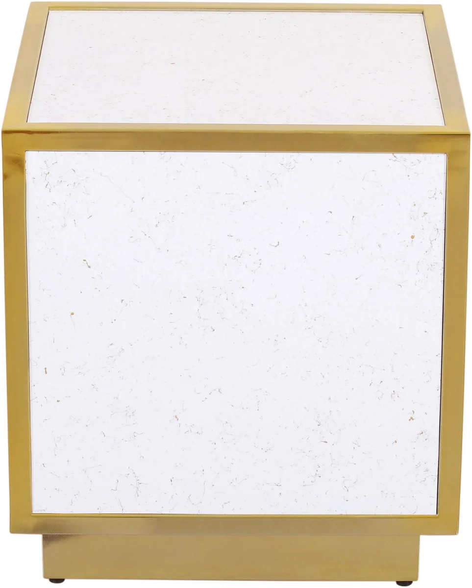 Glitz - End Table - White