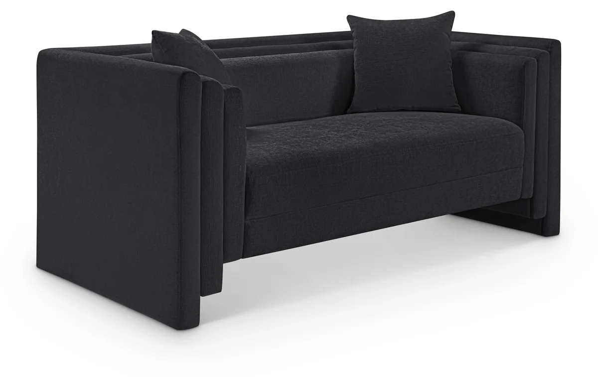 Everett - Loveseat - Black