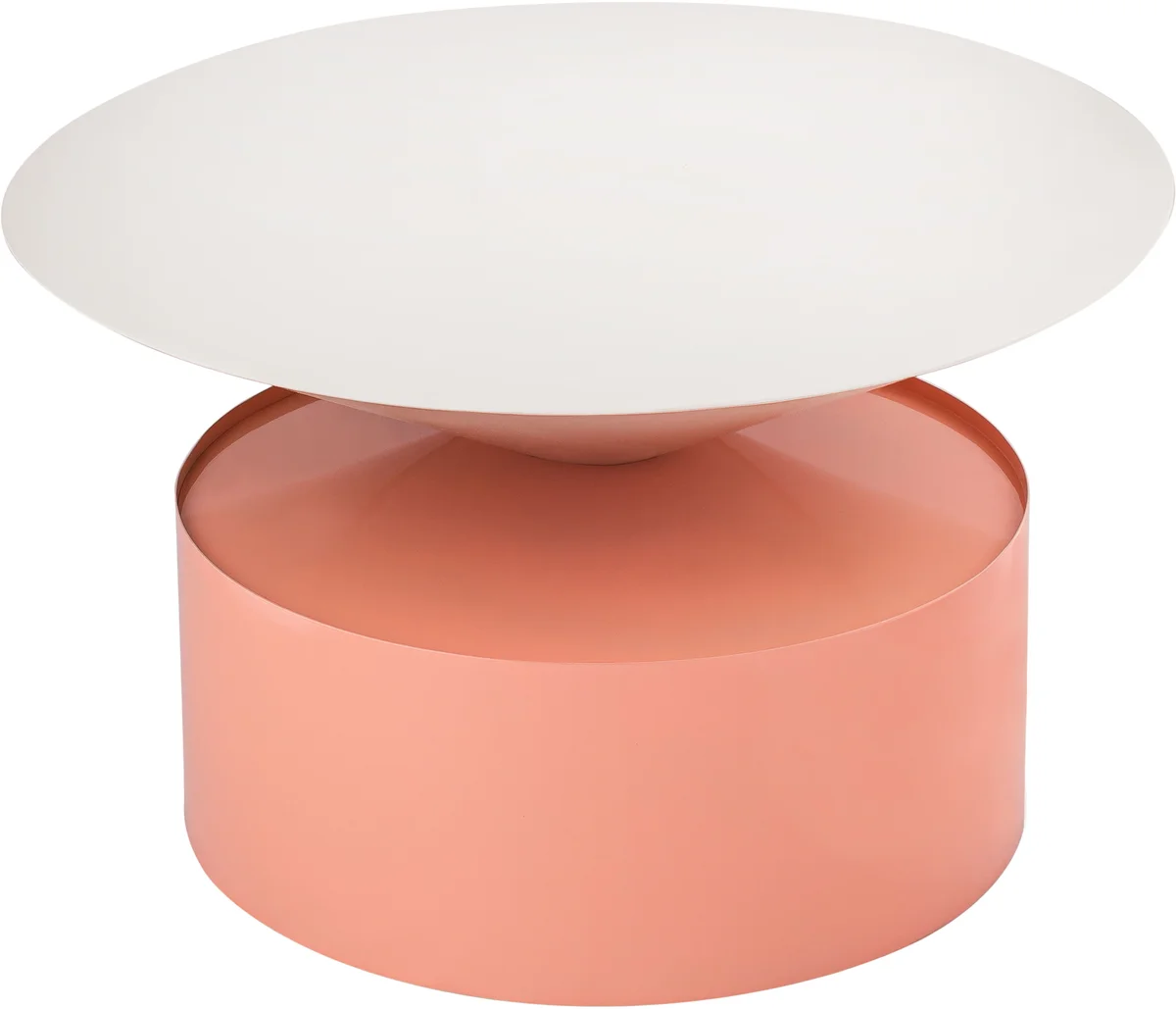 Damon - Coffee Table - Pink - Metal