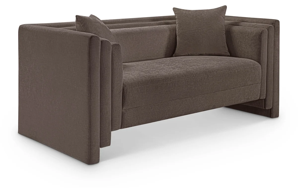 Everett - Loveseat - Brown