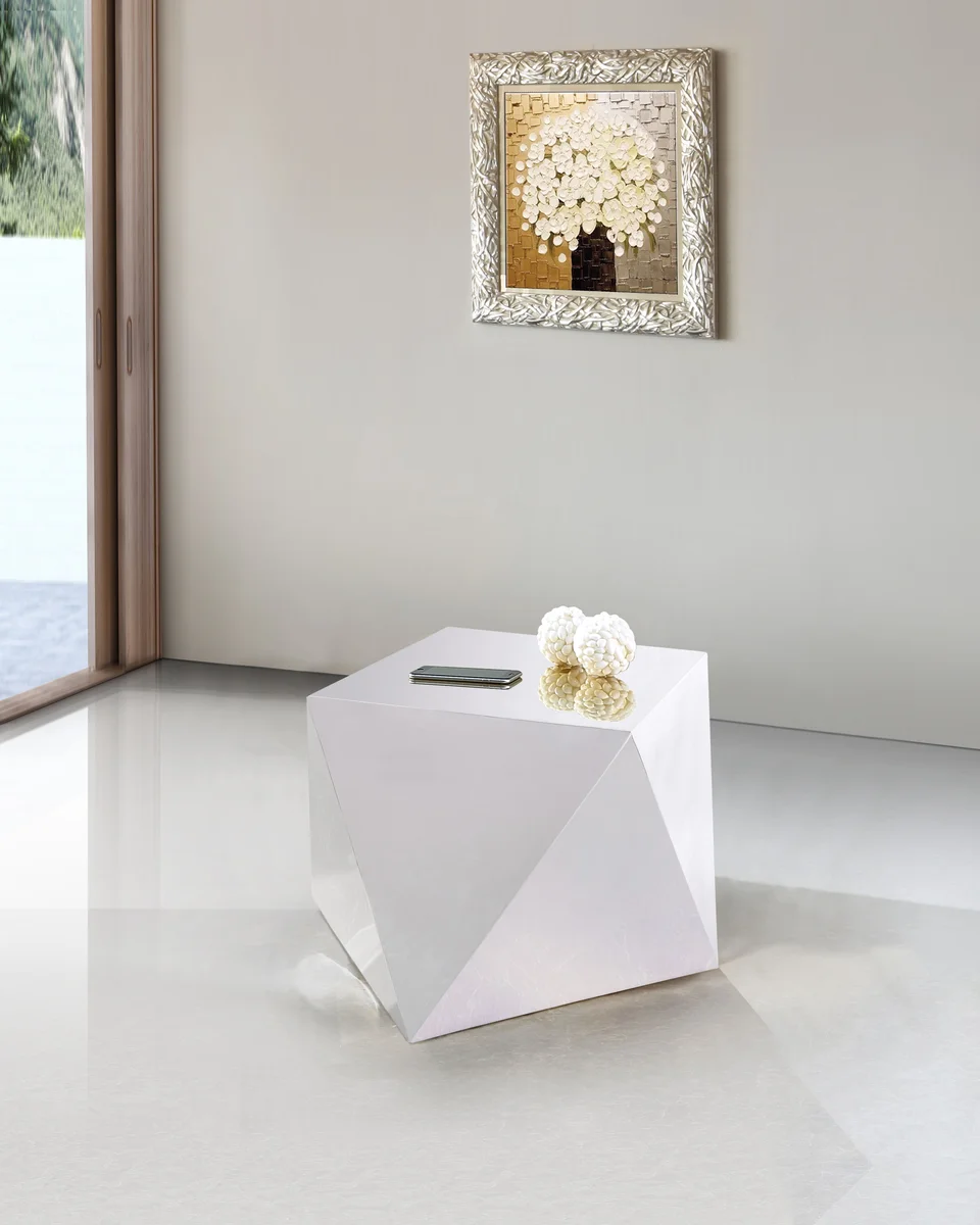 Gemma - End Table - Silver - View 2