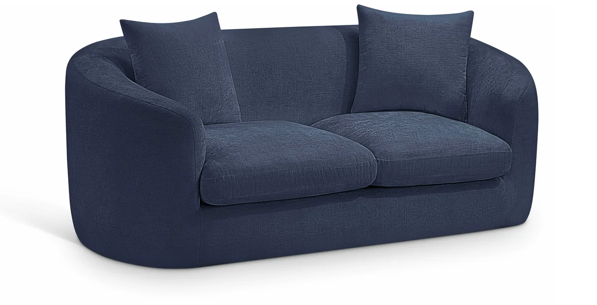Penelope - Loveseat - Navy