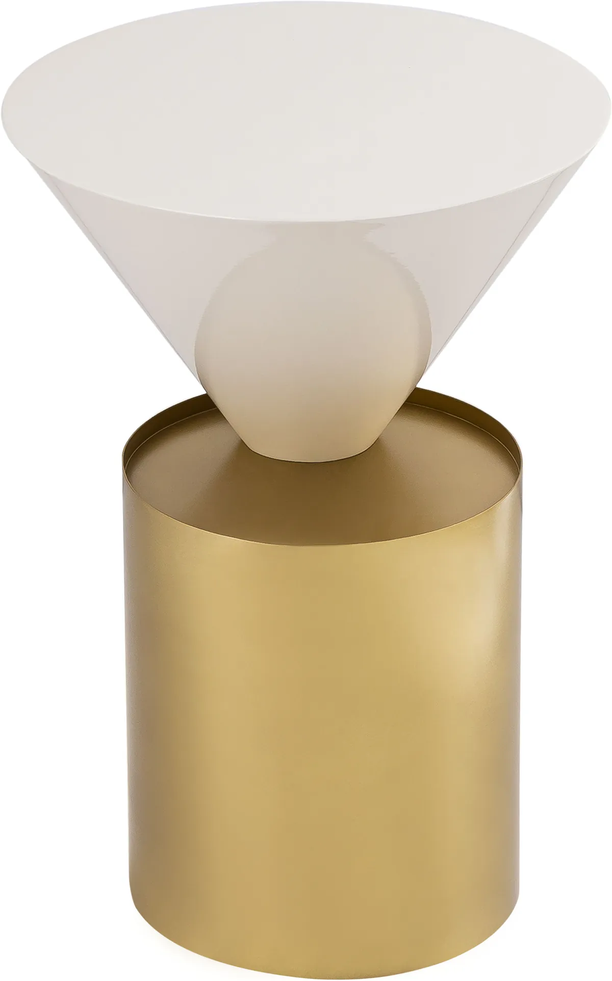 Damon - End Table - White