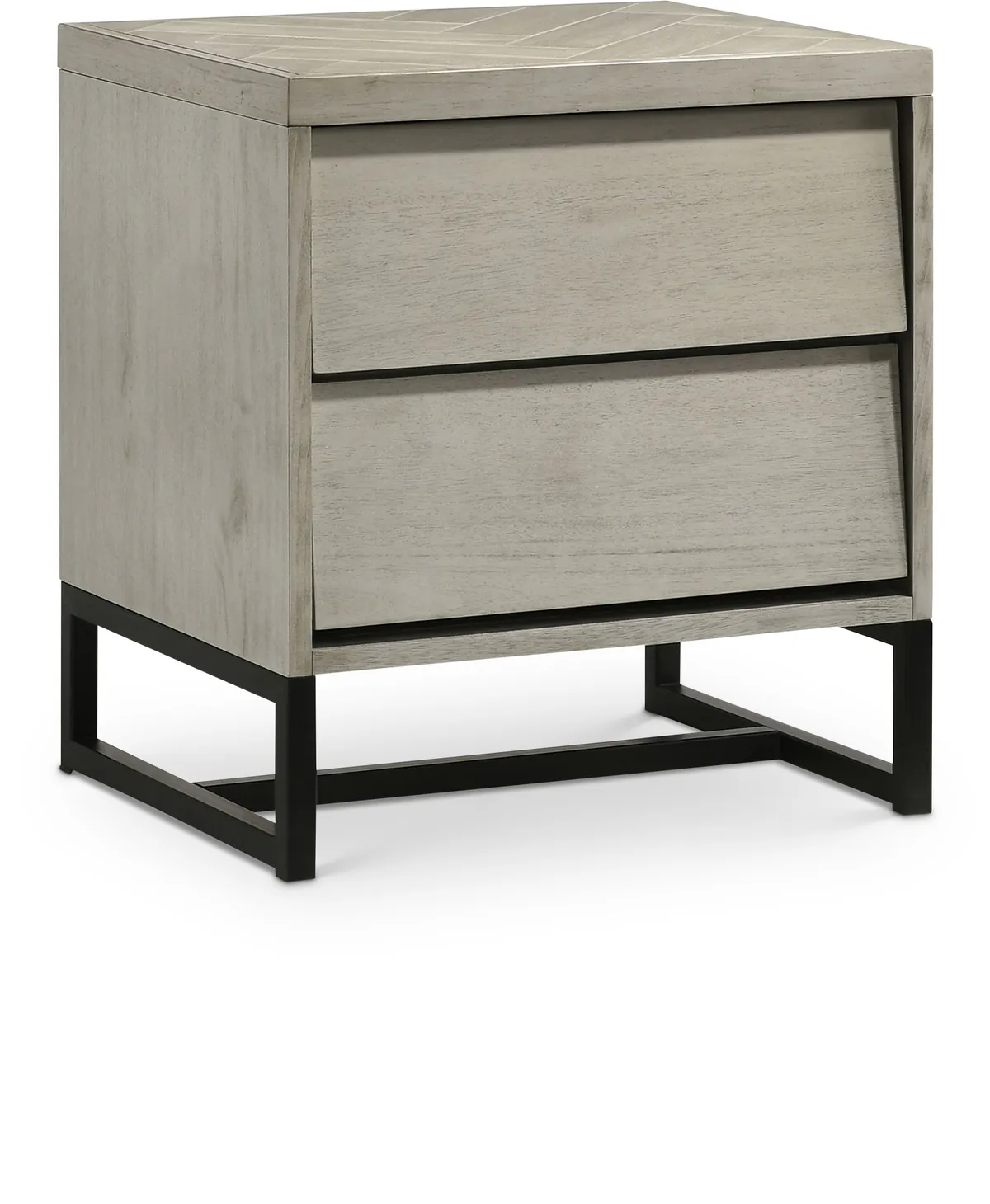Weston - Night Stand - Gray Stone