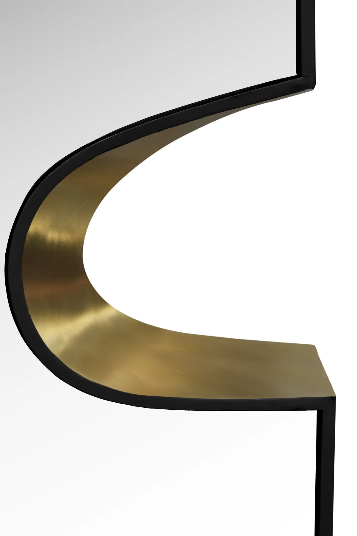 Soleil - 28" Mirror - Black / Gold