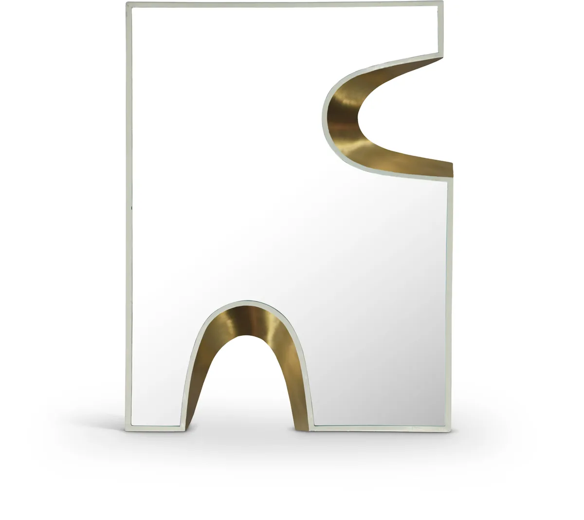 Soleil - 36" Mirror - Cream / Gold