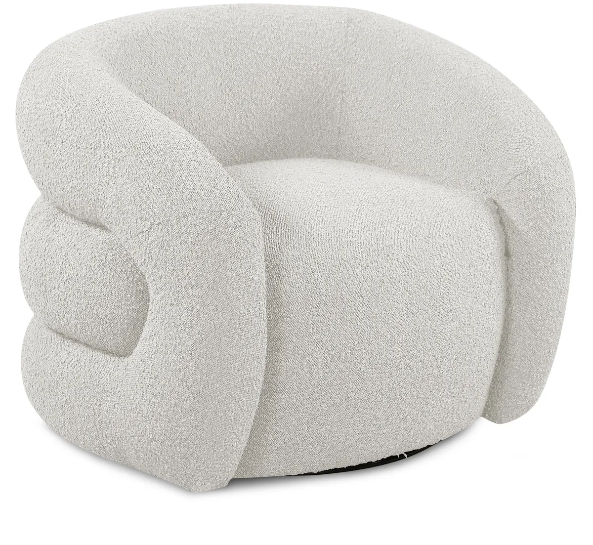 Roxbury - Swivel Accent Chair - Cream