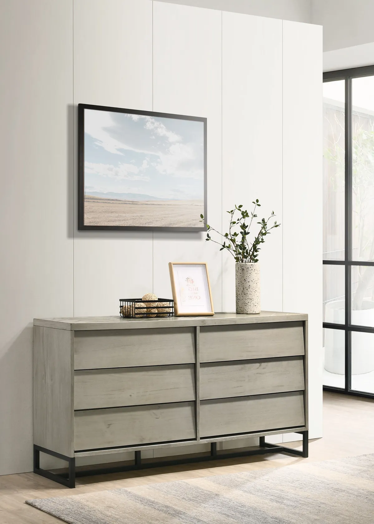 Weston - Dresser - Gray Stone - View 2