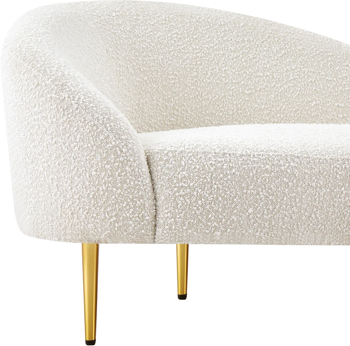 Ritz - Fabric Sofa - Cream - View 2
