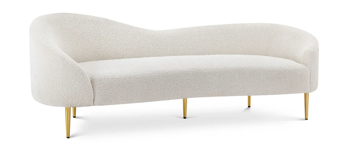 Ritz - Fabric Sofa - Cream