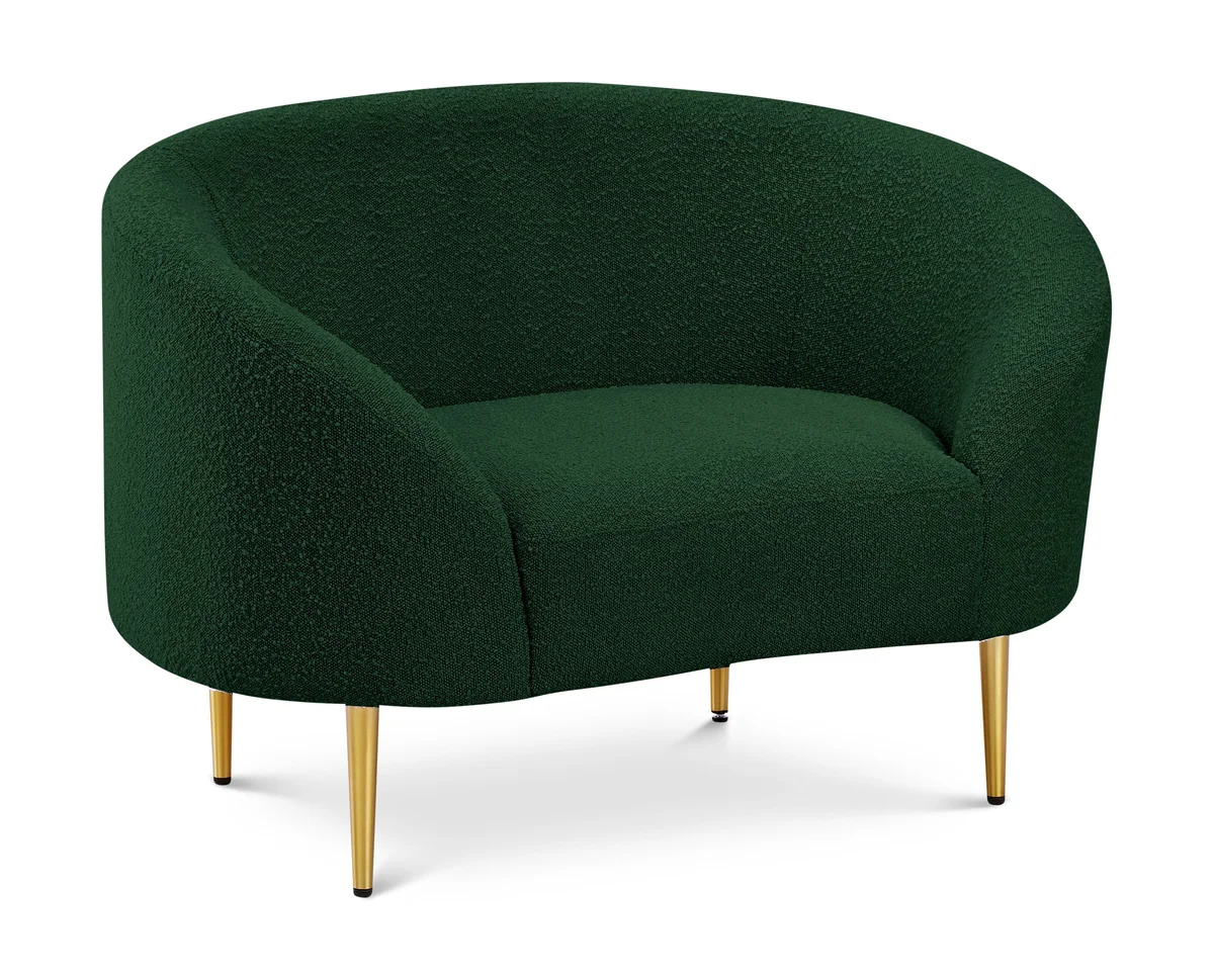 Ritz - Boucle Chair - Green