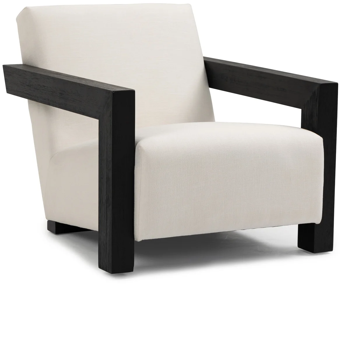 Ward - Accent Chair - Cream / Black