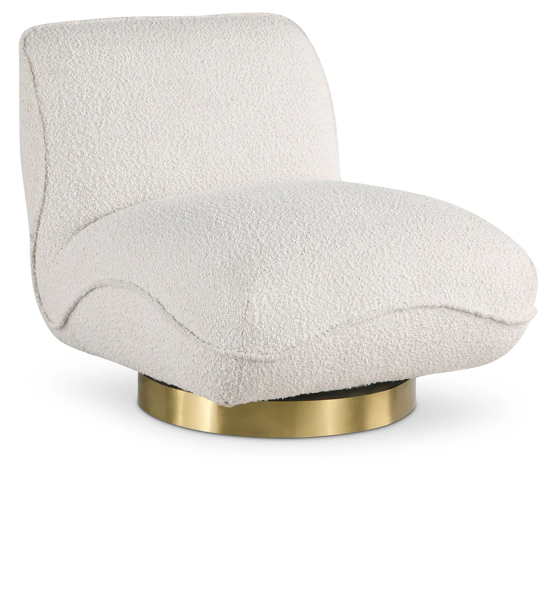 Geneva - Swivel Accent Chair - Cream