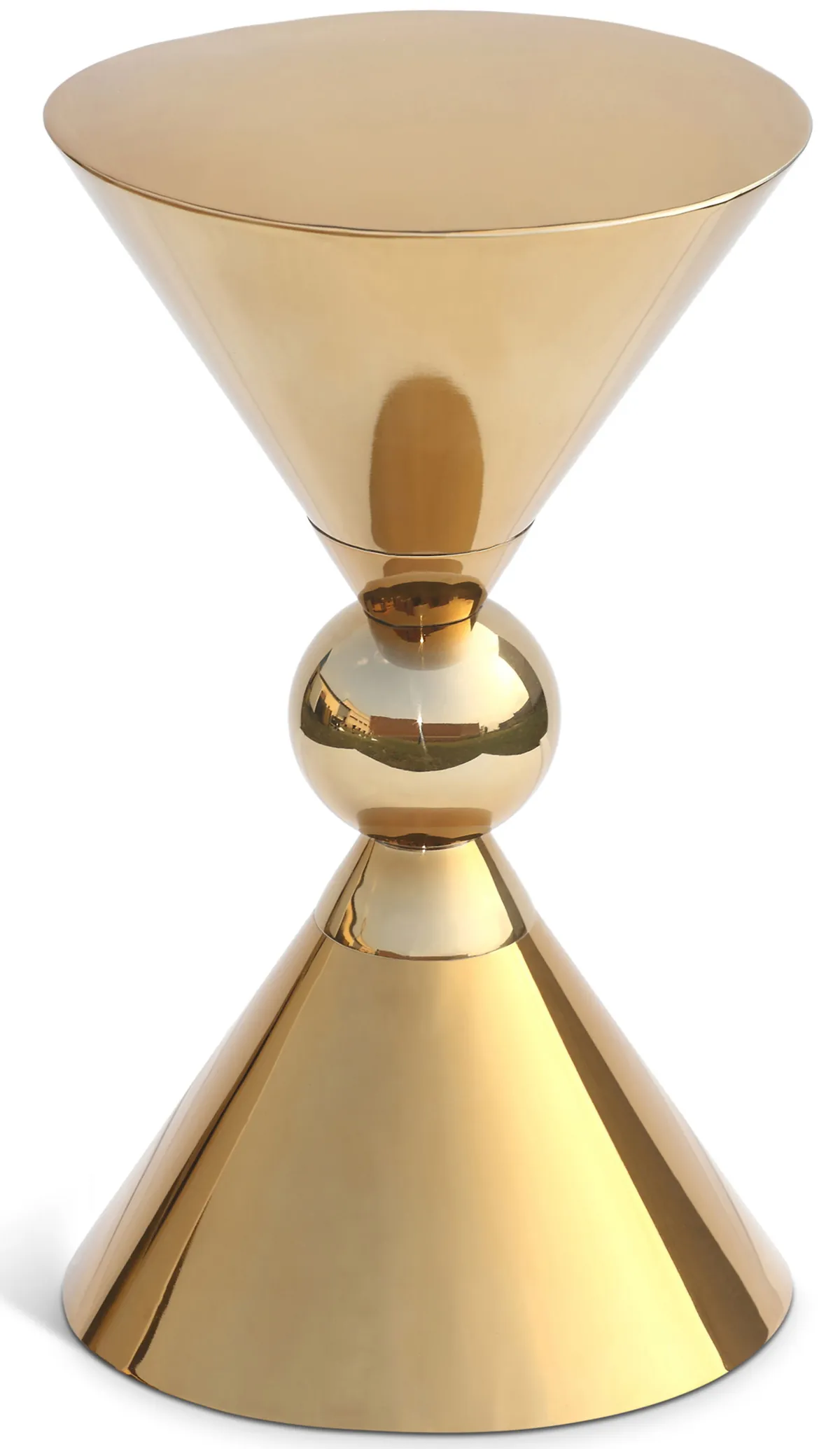 Malia - End Table - Gold