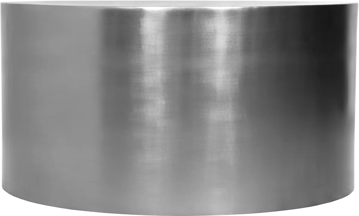 Cylinder - Coffee Table - Pearl Silver