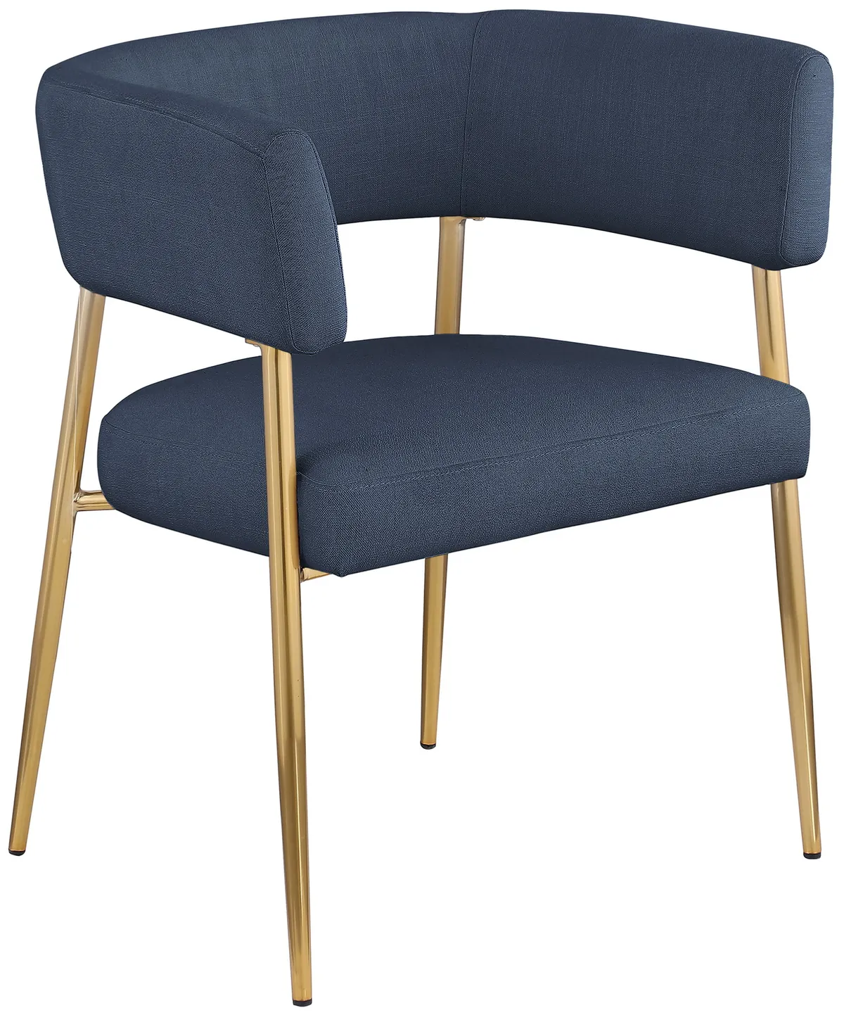 Creston - Durable Dining Chair - Deep Navy