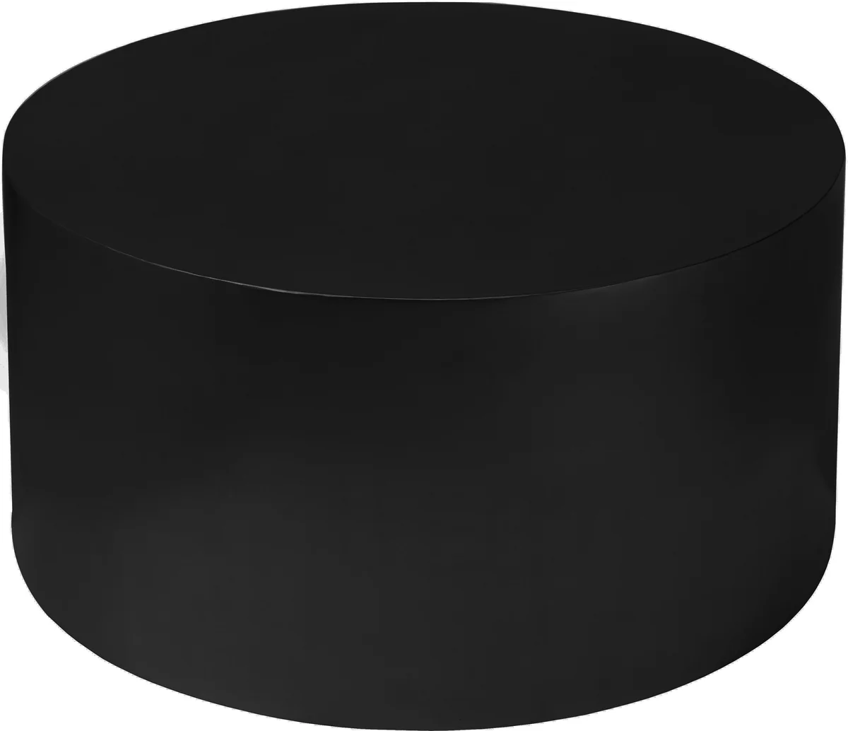 Cylinder - Coffee Table - Matte Black