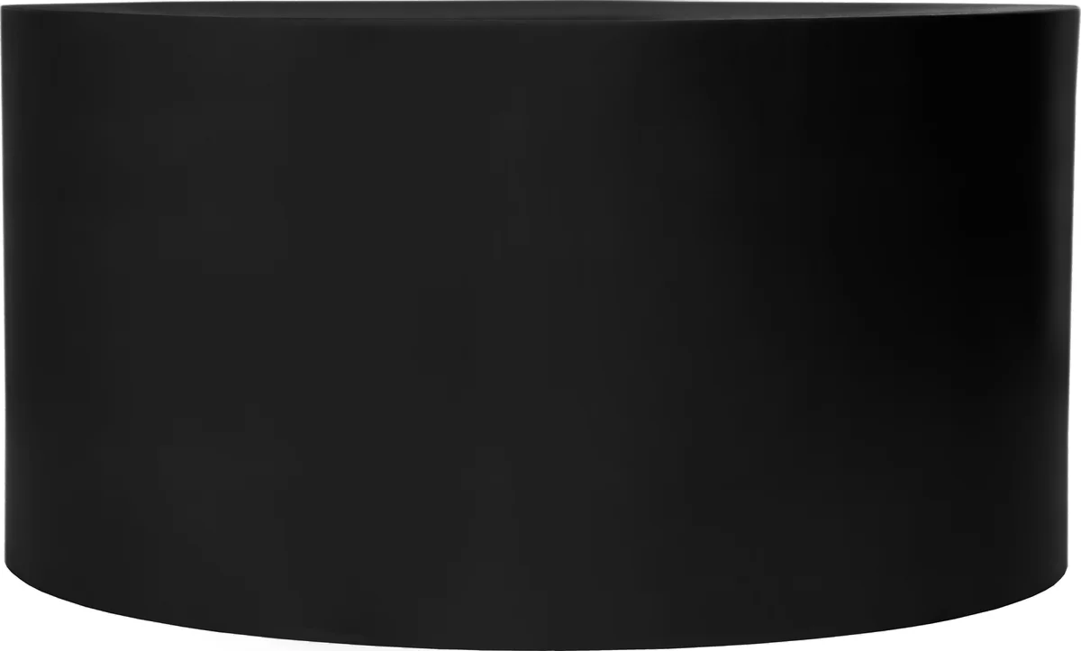 Cylinder - Coffee Table - Matte Black