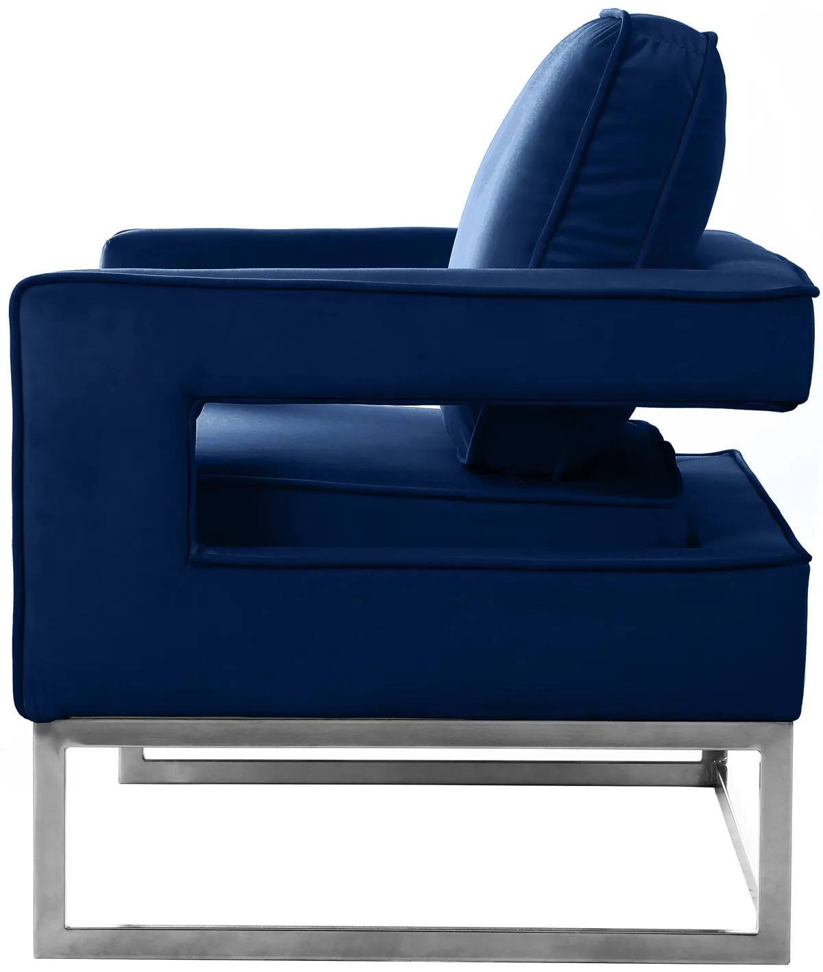 Noah - Accent Chair - Navy - Fabric