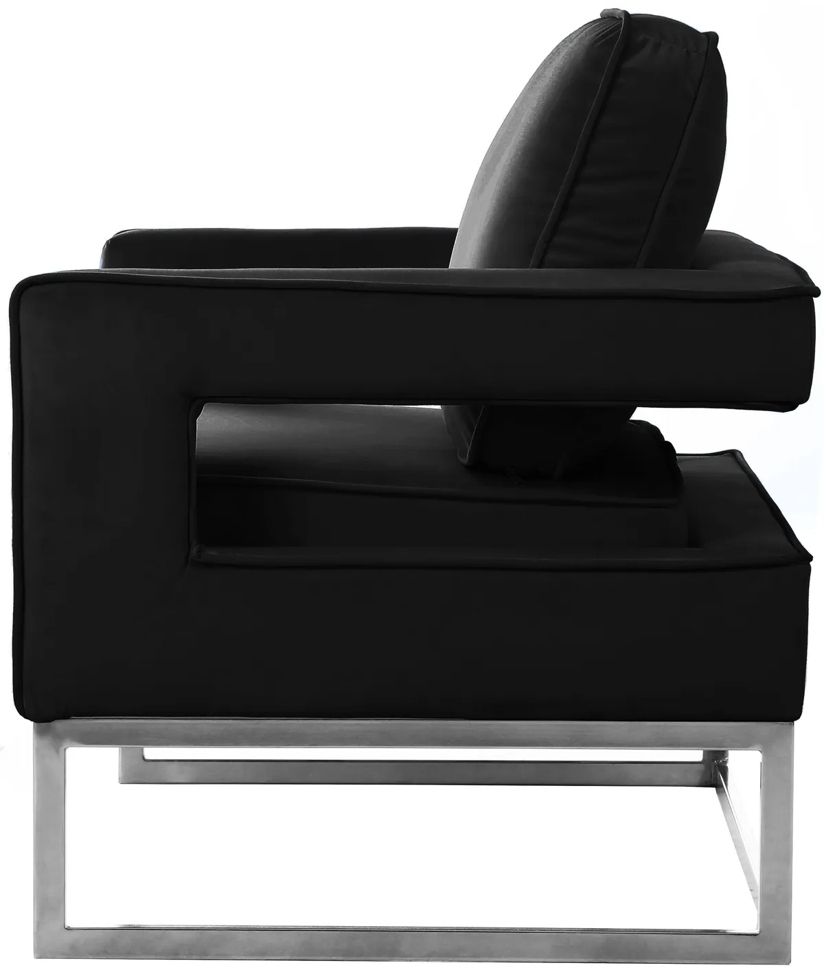 Noah - Accent Chair - Black - Fabric