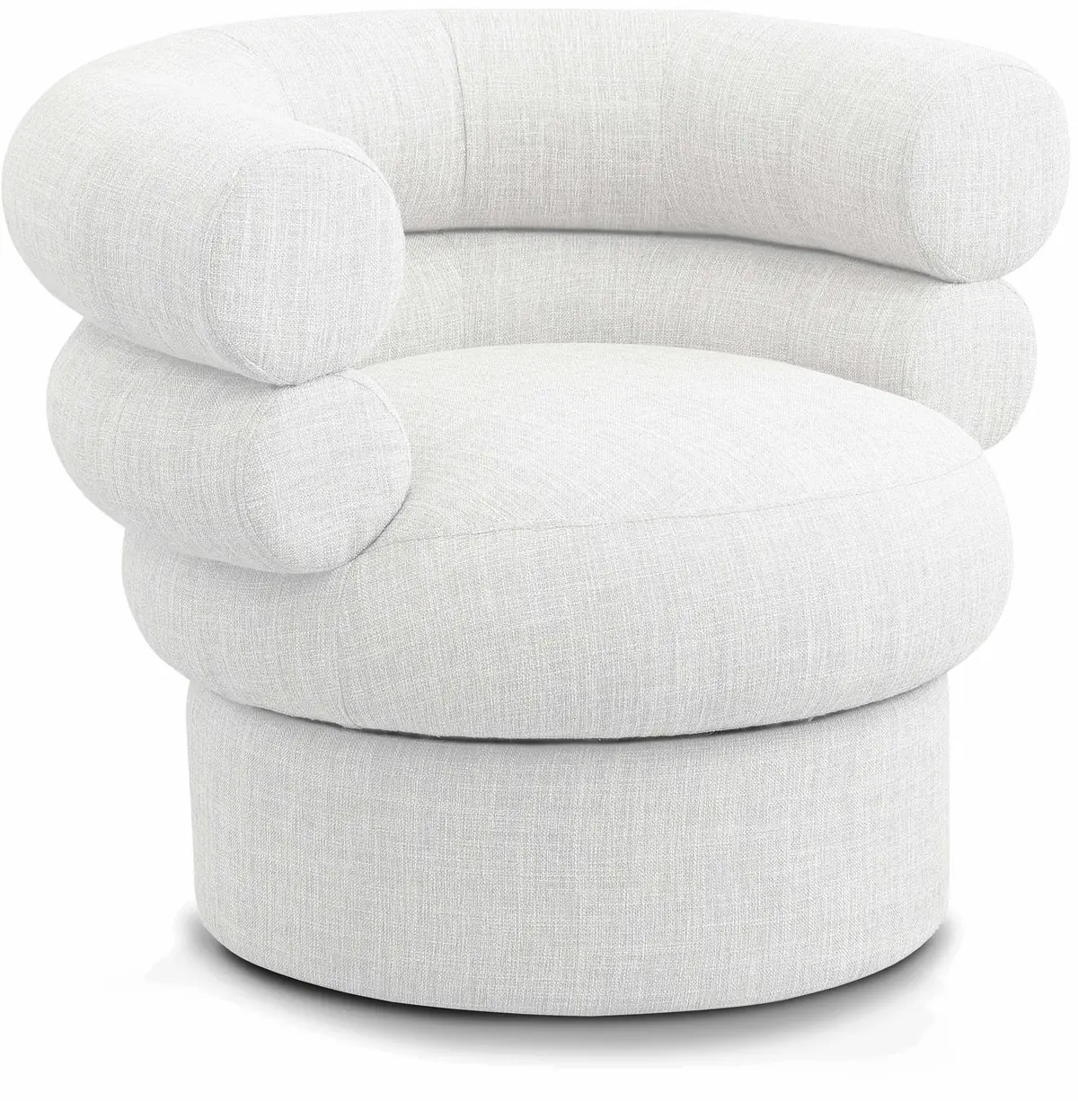 Valentina - Accent Swivel Chair - Cream