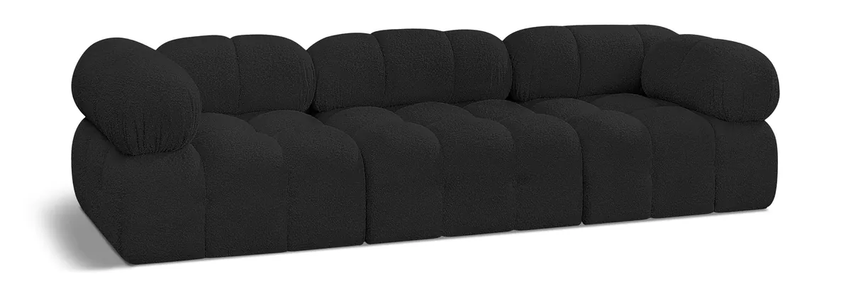Ames - 3 Seat Modular Sofa - Black