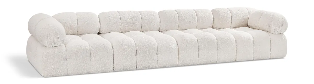 Ames - 4 Seat Modular Sofa - Cream