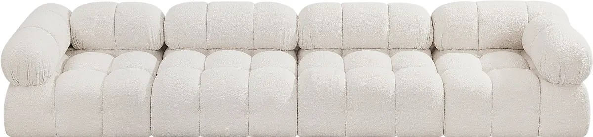 Ames - 4 Seat Modular Sofa - Cream