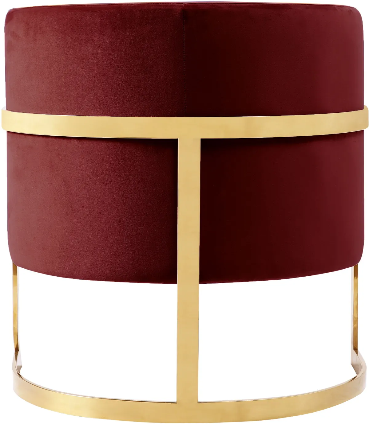 Carter - Accent Chair - Burgundy