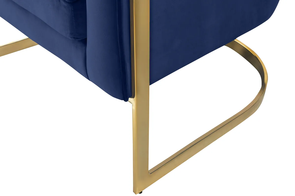Carter - Accent Chair - Navy