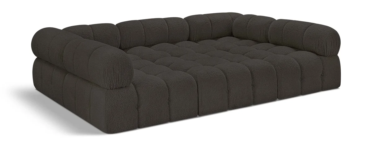 Ames - 6 Piece Modular Sectional - Brown