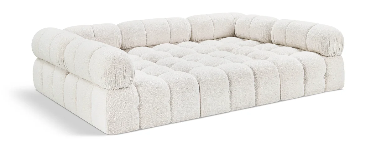 Ames - 6 Piece Modular Sectional - Cream