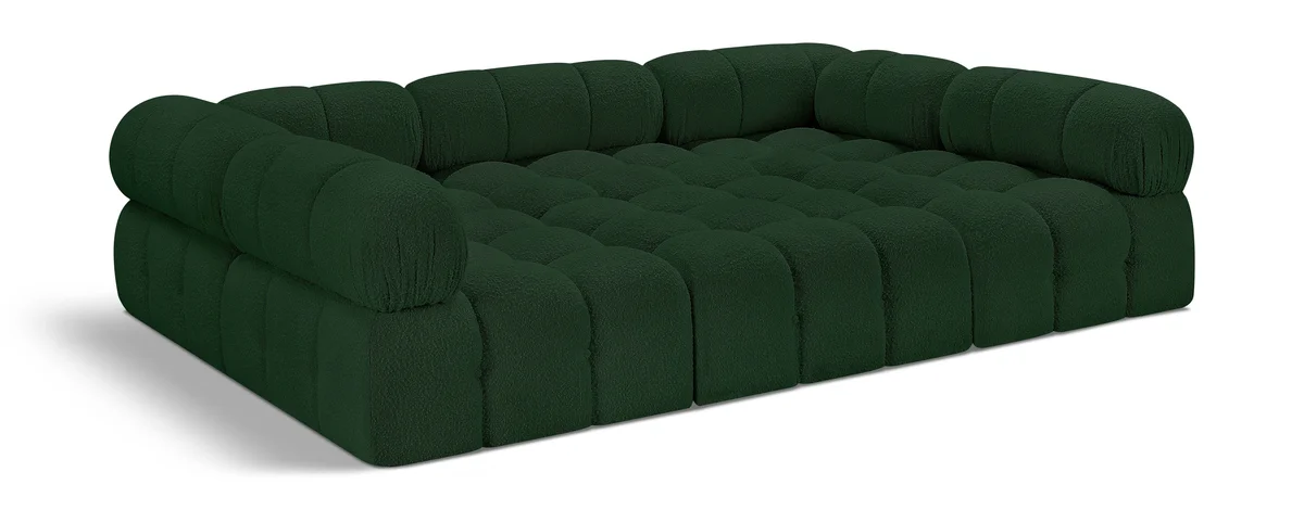 Ames - 6 Piece Modular Sectional - Green