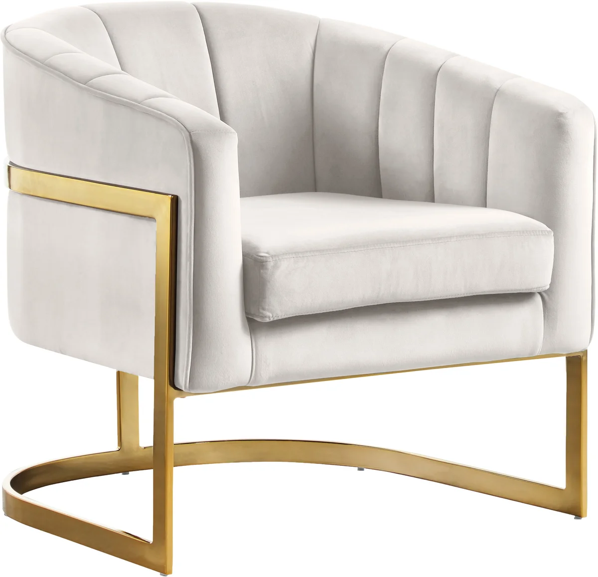 Carter - Accent Chair - Cream