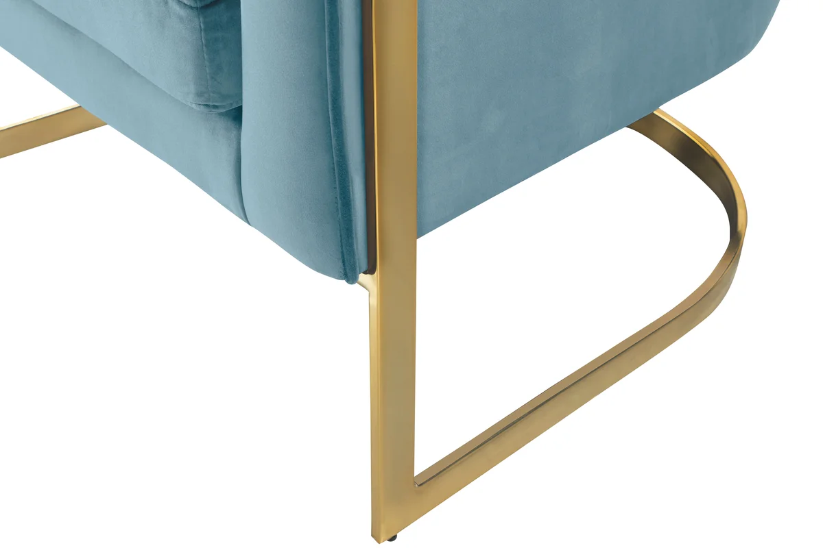 Carter - Accent Chair - Aqua