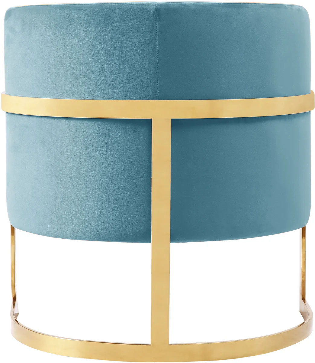 Carter - Accent Chair - Aqua