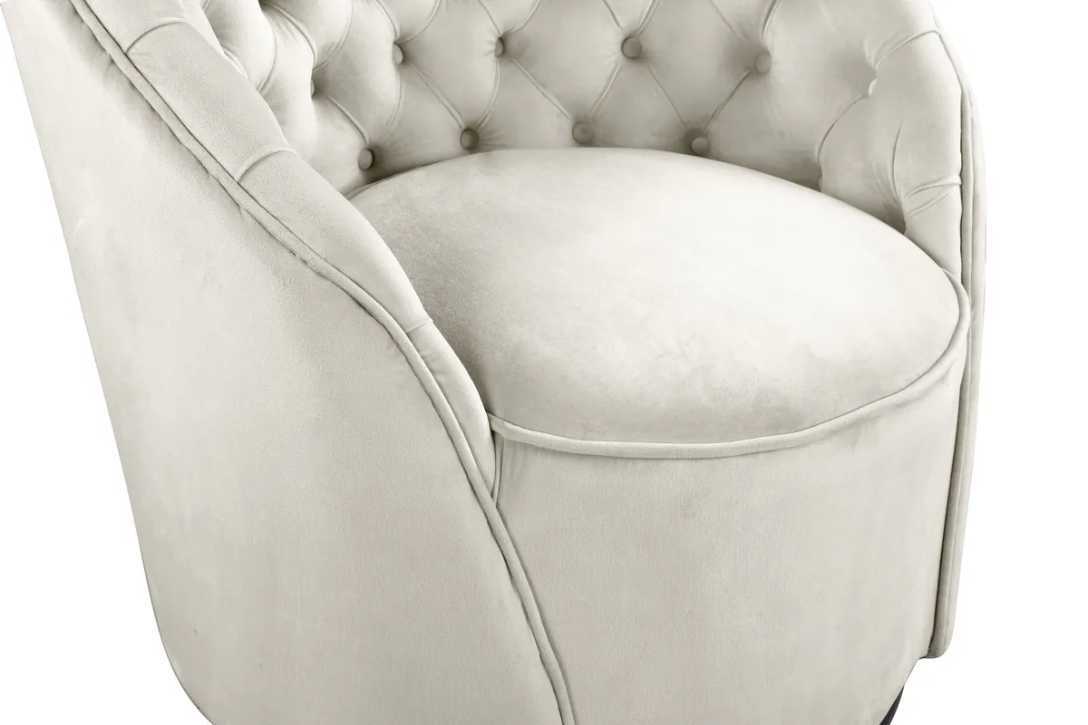 Alessio - Accent Chair - Cream