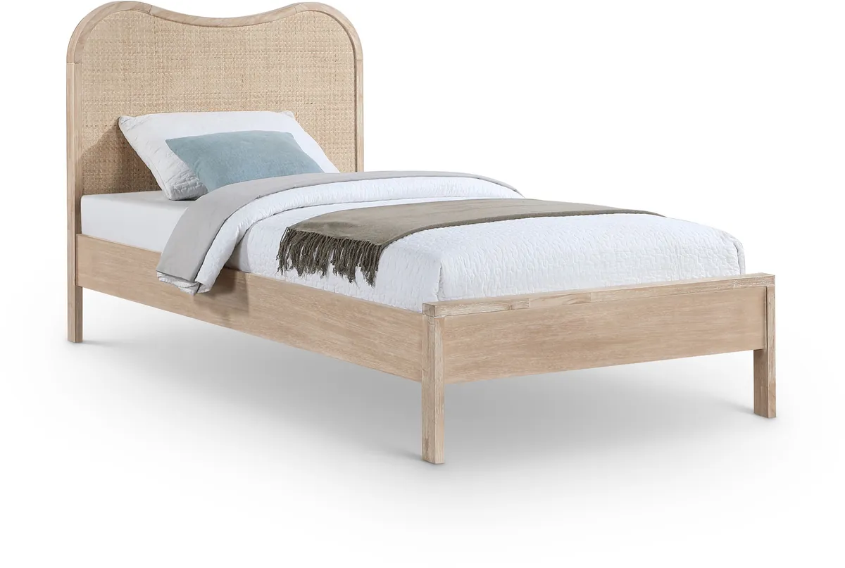Windsor - Rubberwood Twin Bed - Natural
