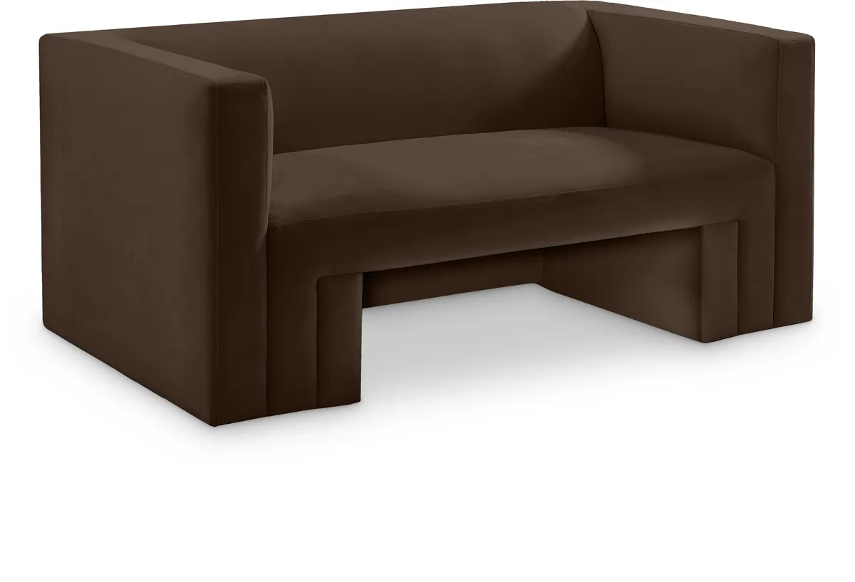 Henson - Loveseat - Brown