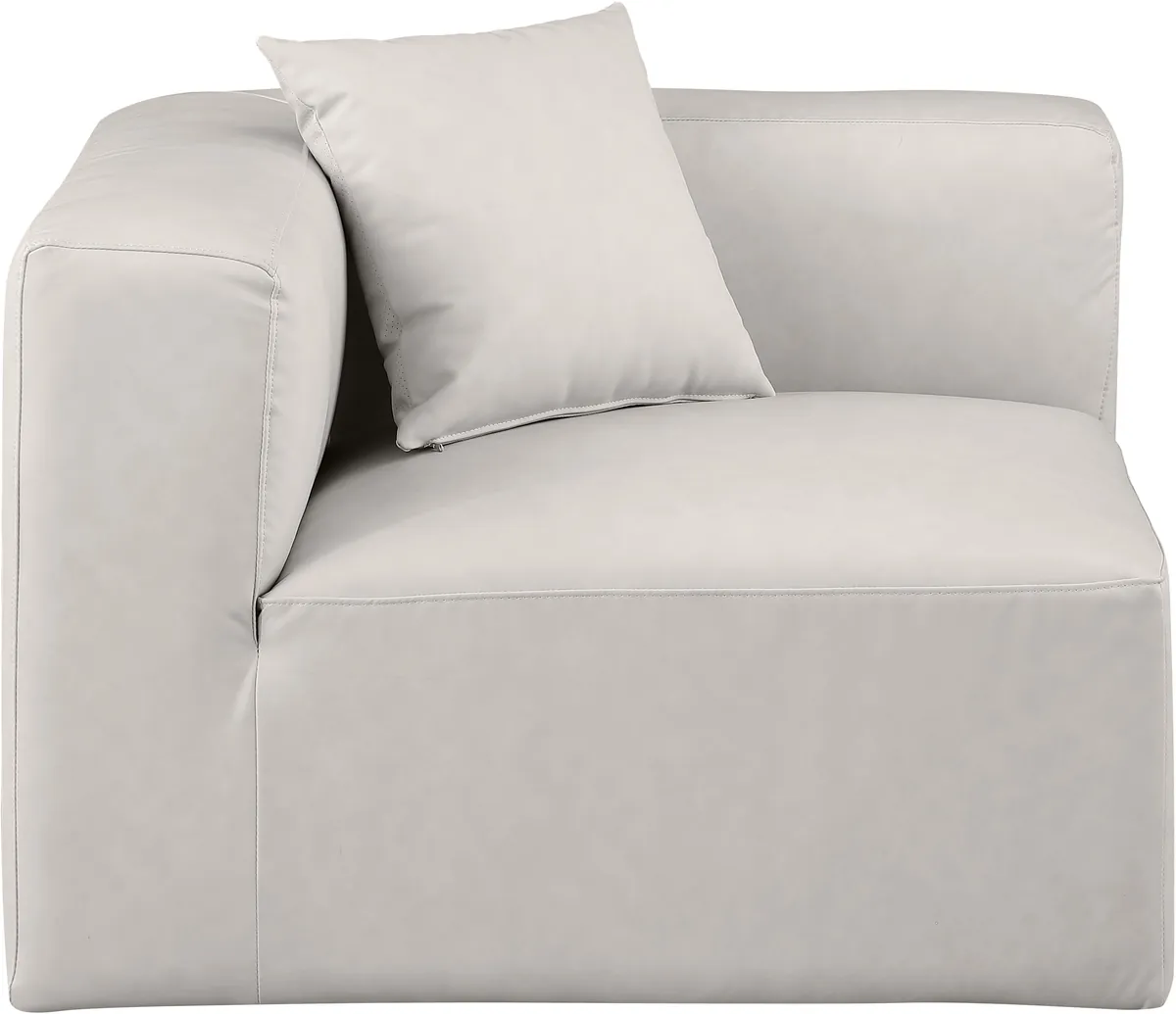 Cube - Corner Chair - Cream