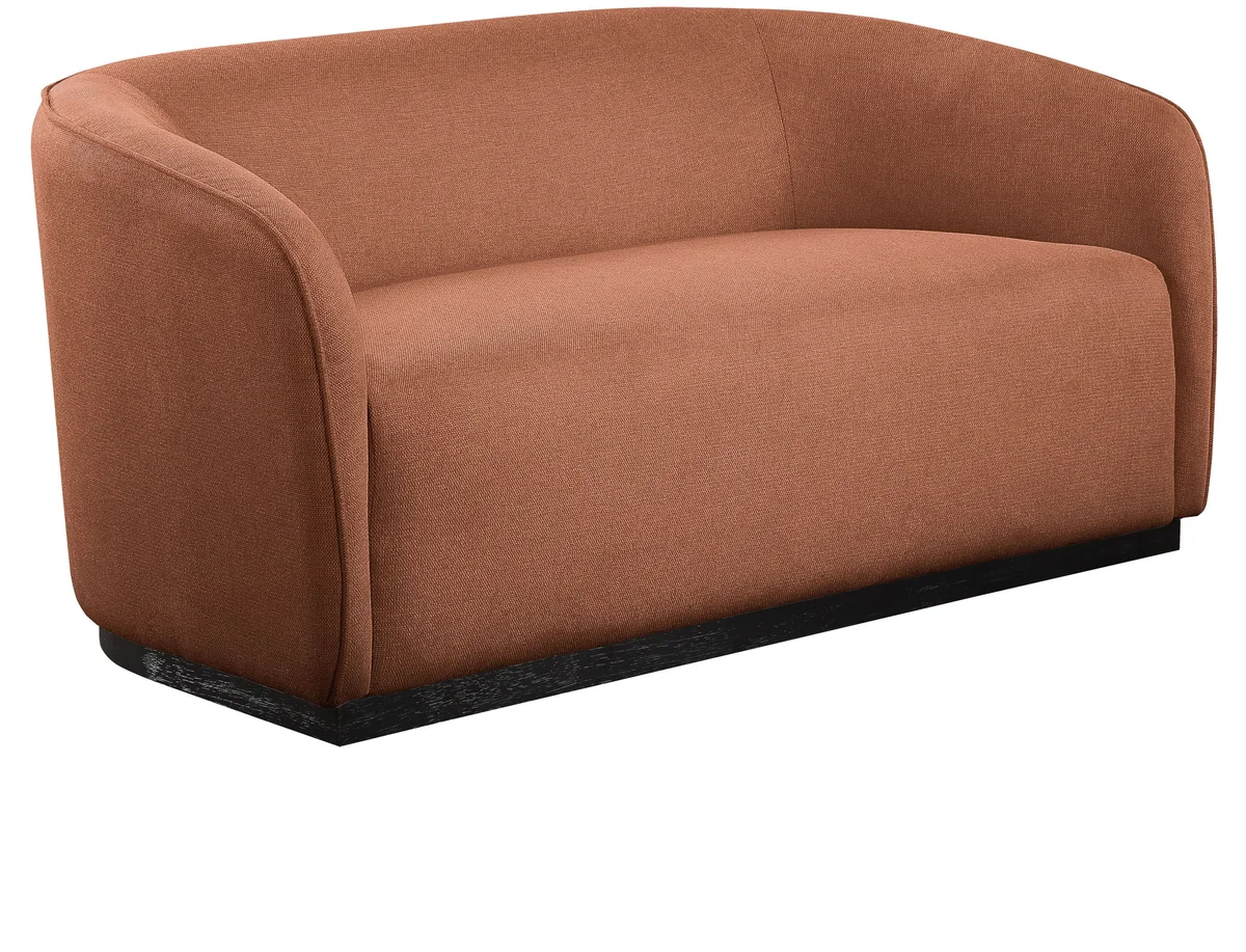 Mylah - Loveseat - Cognac