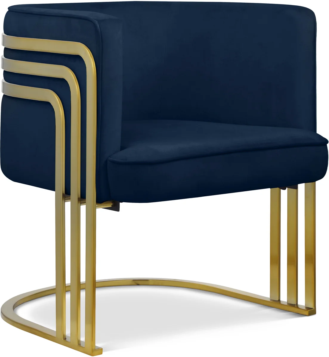 Rays - Accent Chair - Navy